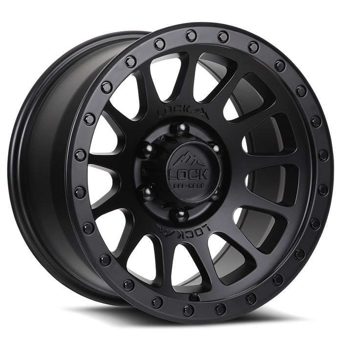 Lock Off-Road Wheels Yosemite Matte Black