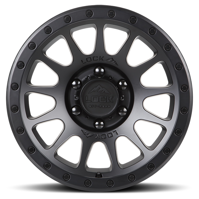 Lock Off-Road Wheels Yosemite Matte Black