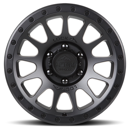 Lock Off-Road Wheels Yosemite Matte Black