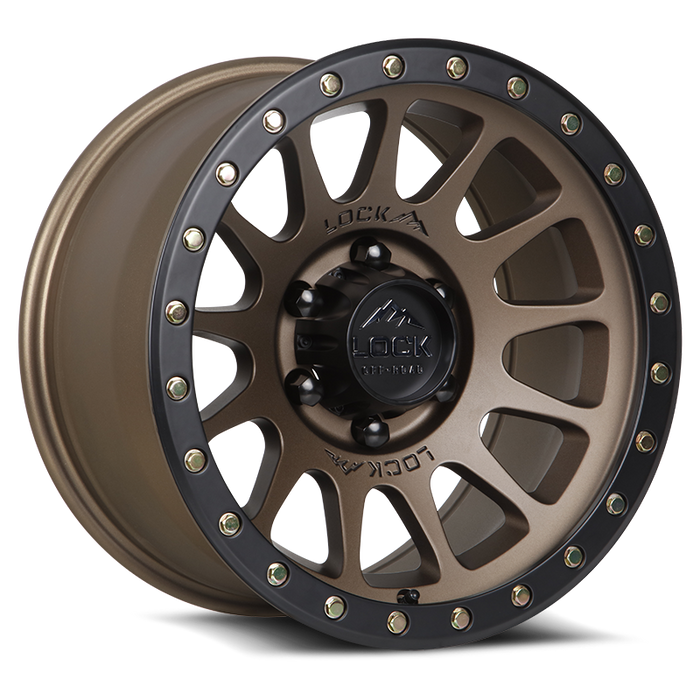 Lock Off-Road Wheels Yosemite Matte Desert Bronze