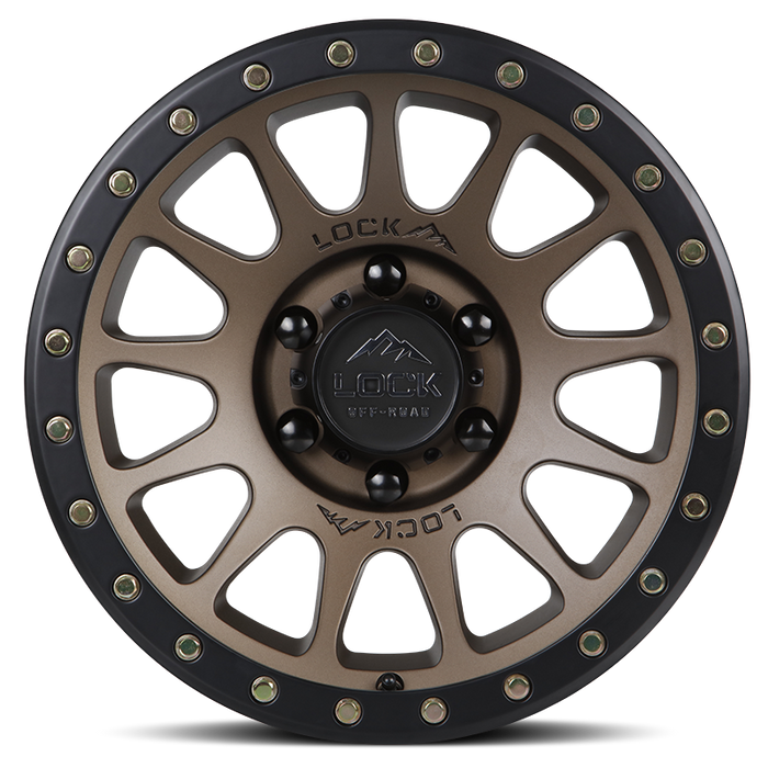Lock Off-Road Wheels Yosemite Matte Desert Bronze