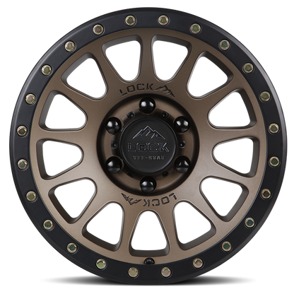 Lock Off-Road Wheels Yosemite Matte Desert Bronze