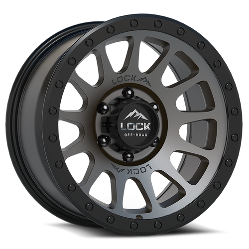 Lock Off-Road Wheels Yosemite Matte Grey