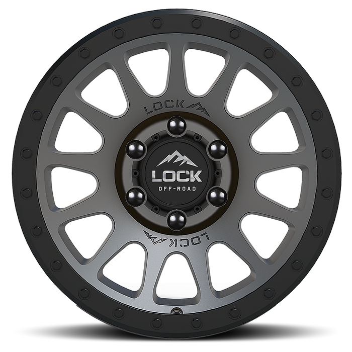 Lock Off-Road Wheels Yosemite Matte Grey