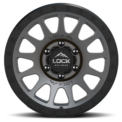 Lock Off-Road Wheels Yosemite Matte Grey