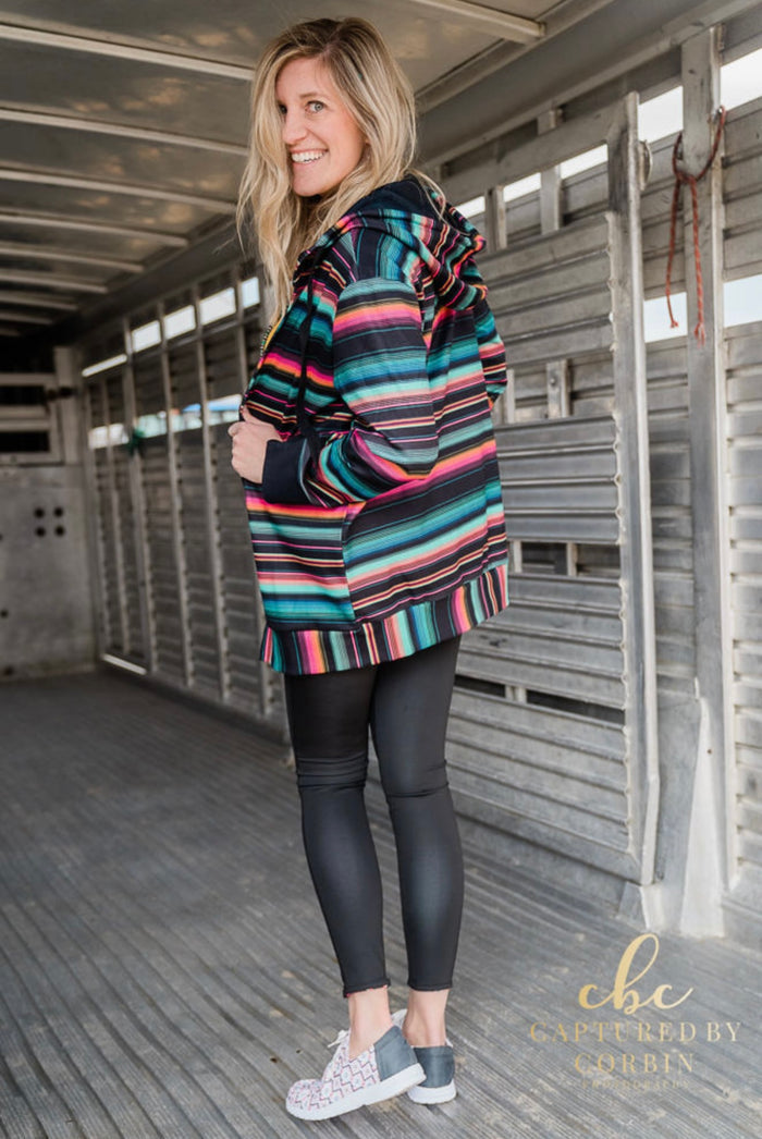 Long Branch Serape sweat-I-gan