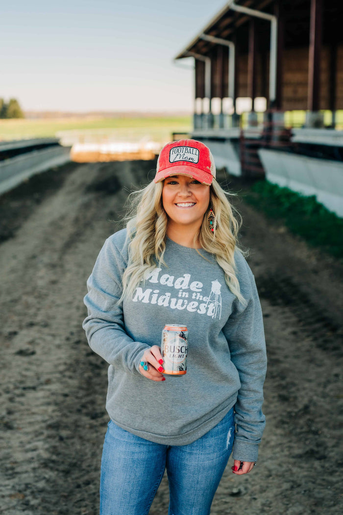 Made In the Midwest Crew neck Sweatshirt