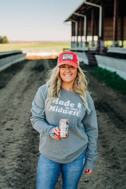 Made In the Midwest Crew neck Sweatshirt
