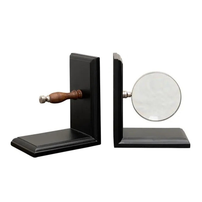 Magnifying Glass Bookends