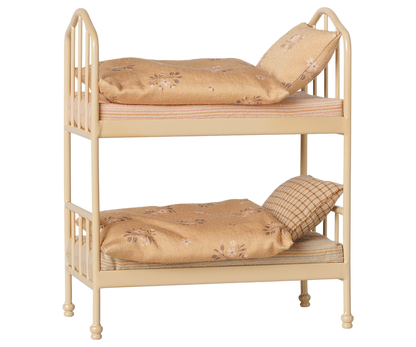 Maileg Mouse Bunk Beds in Wheat