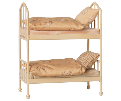 Maileg Mouse Bunk Beds in Wheat