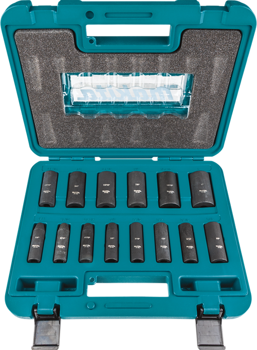 Makita Impact Socket Set 14PC. 3/8" Drive