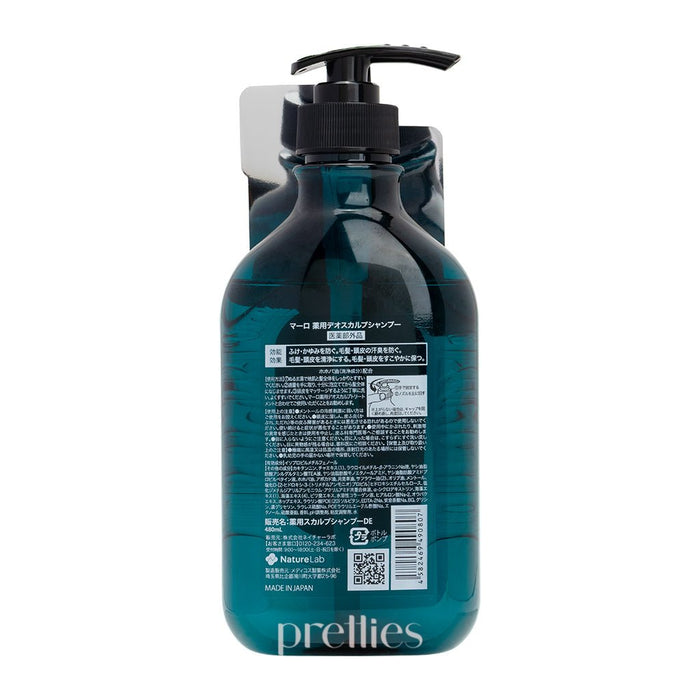 MARO Men's Deo Scalp Shampoo (Non Silicone) (Green Mint) 480ml