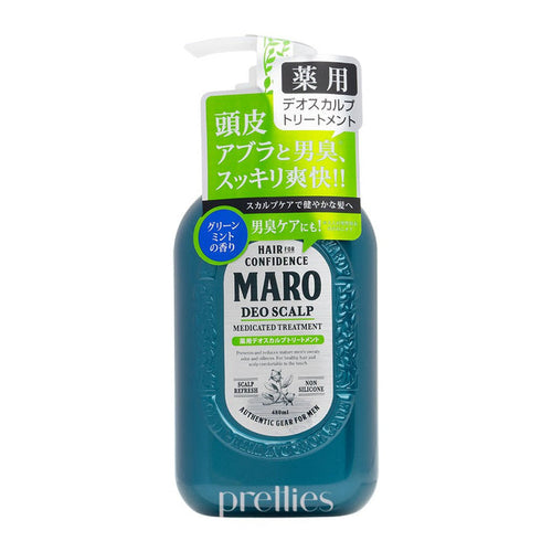 MARO Men's Deo Scalp Treatment (Non Silicone) (Green Mint) 480ml