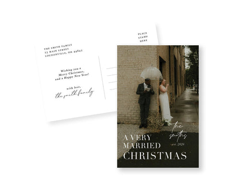 Married Postcard