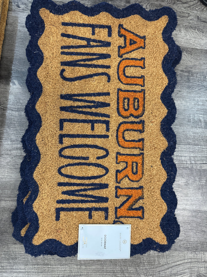 Mary Square Auburn Door Mats (In-Store Only)