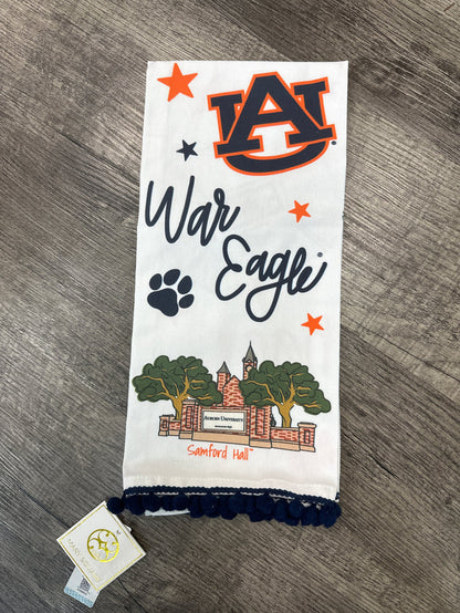 Mary Square Auburn Tea Towel