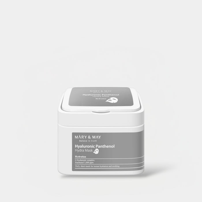 Mary&May Hyaluronic Panthenol Hydra Mask (30 Sheets). ماري وماي قناع الهيالورونيك بانثينول هيدرا