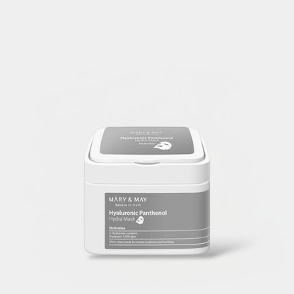 Mary&May Hyaluronic Panthenol Hydra Mask (30 Sheets). ماري وماي قناع الهيالورونيك بانثينول هيدرا