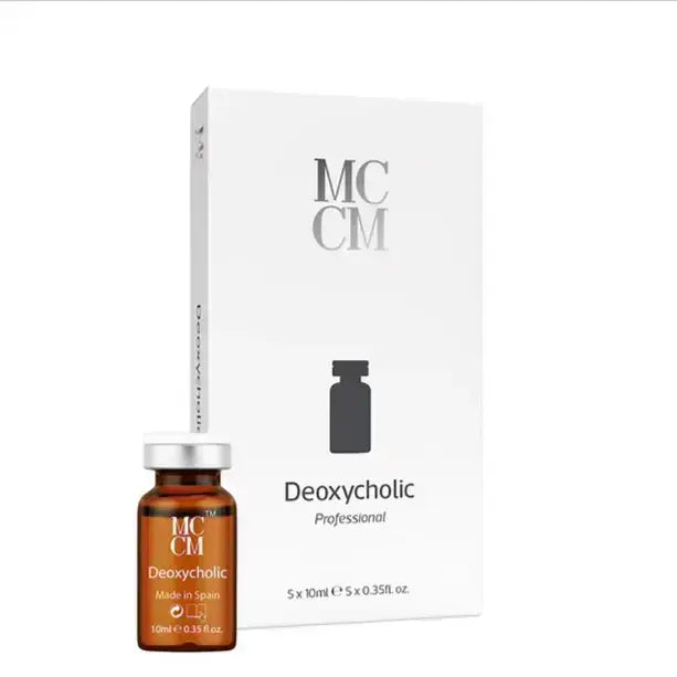 MCCM Deoxycholic 10% - Effective Fat Reduction & Cellulite Control, Box of 5 Ampoules - SD Cosmetics Care
