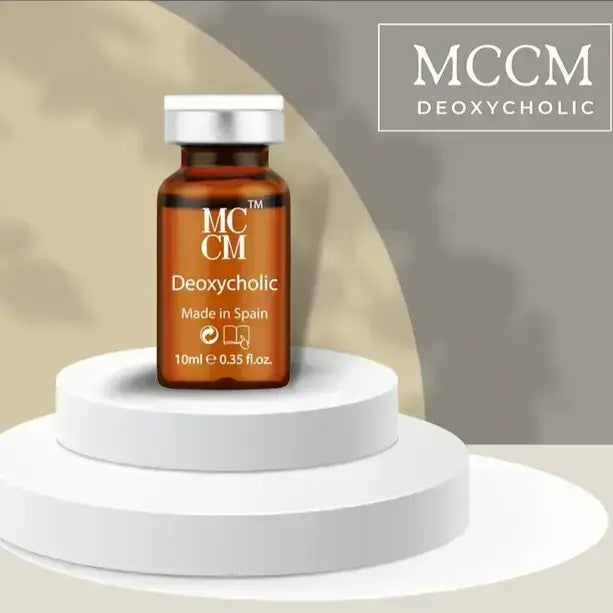 MCCM Deoxycholic 10% - Effective Fat Reduction & Cellulite Control, Box of 5 Ampoules - SD Cosmetics Care