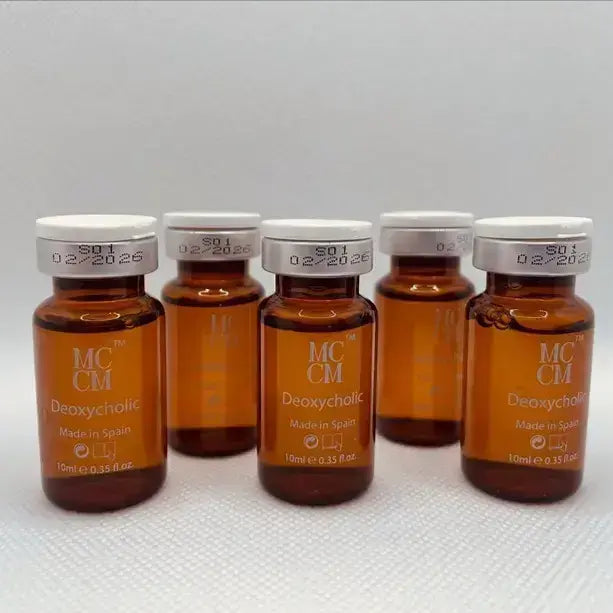 MCCM Deoxycholic 10% - Effective Fat Reduction & Cellulite Control, Box of 5 Ampoules - SD Cosmetics Care
