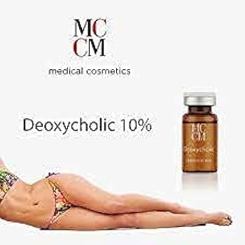 MCCM Deoxycholic 10% - Effective Fat Reduction & Cellulite Control, Box of 5 Ampoules - SD Cosmetics Care