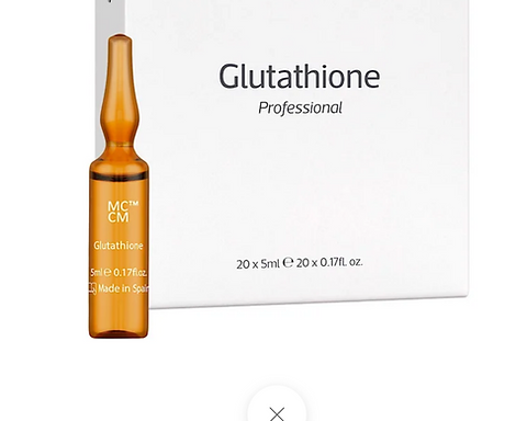 MCCM glutathione 20×5 ml mesotherapy skin whitening, melasma depigmentation - SD Cosmetics Care