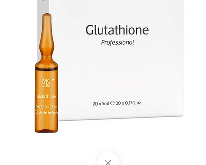 MCCM glutathione 20×5 ml mesotherapy skin whitening, melasma depigmentation - SD Cosmetics Care