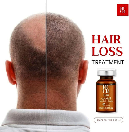 MCCM Hair Cocktail Meso Serums | HAIR Meso REVIVE BOOSTER AMPULE | MCCM HAIR COCKTAILS | HAIR REGROWTH SOLUTIONS (10ML * 5 VIALS) - SD Cosmetics Care