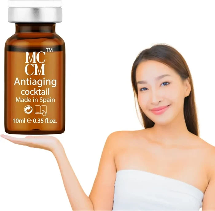 MCCM Medical Cosmetics Antiaging Cocktail - 5 Vials x 10 ml for Skin Rejuvenation - SD Cosmetics Care