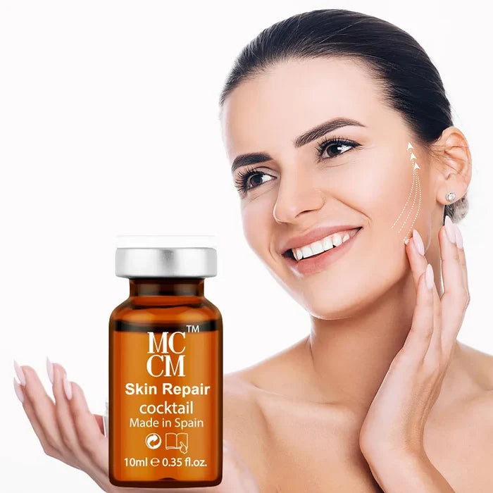 MCCM Medical Cosmetics Skin Repair Cocktails 5 Vials 10ml for Scars, Stretch Marks & Wrinkles - SD Cosmetics Care