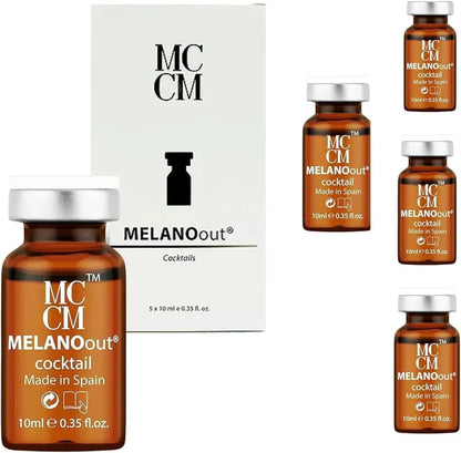 MCCM MELANOOUT Cocktail - 5X10ML for Hyperpigmentation & Skin Rejuvenation - SD Cosmetics Care
