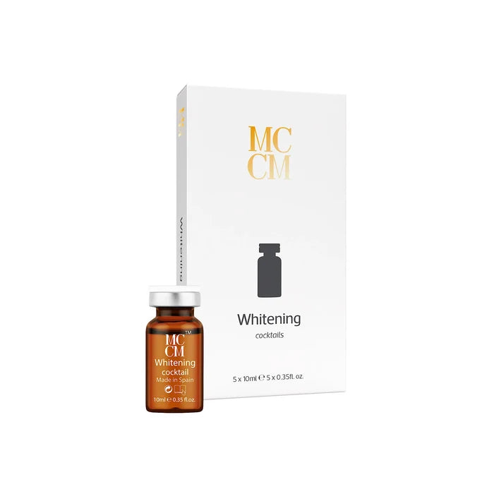 MCCM Whitening Cocktail - Box of 5 Ampules for Glowing, Smooth Skin & Hyperpigmentation Treatment - SD Cosmetics Care