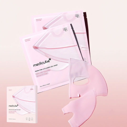 medicube PDRN Pink Collagen Gel Mask 4pcs