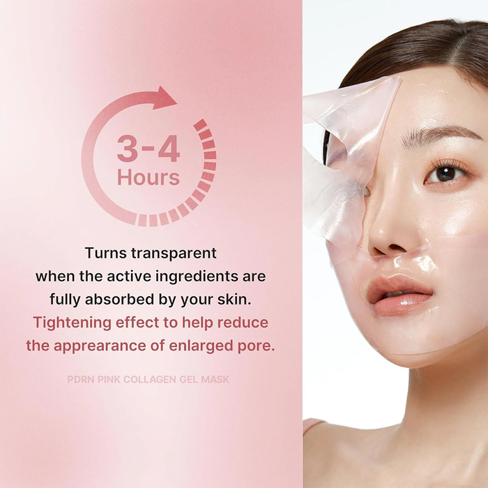 medicube PDRN Pink Collagen Gel Mask 4pcs