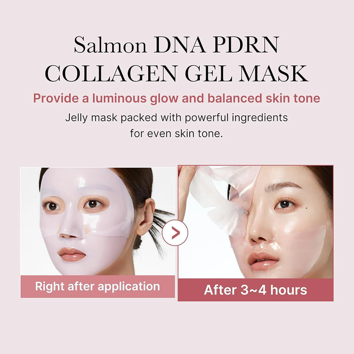 medicube PDRN Pink Collagen Gel Mask 4pcs