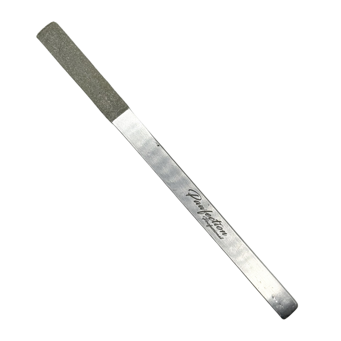 Medium Stripping File Stone (FINE/GRIT) w/ Silver Handle