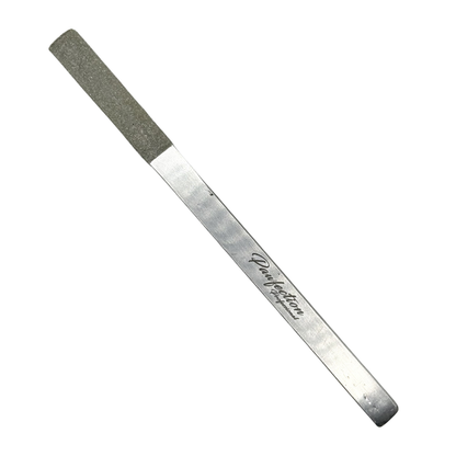 Medium Stripping File Stone (FINE/GRIT) w/ Silver Handle
