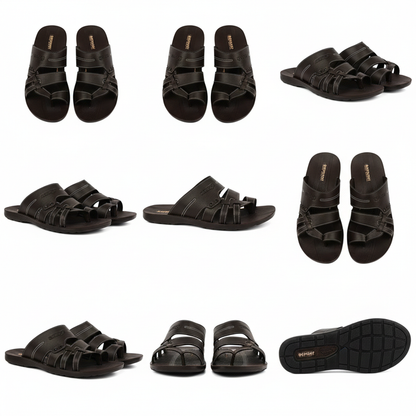 MEN SLIPPER MP-2810 BROWN