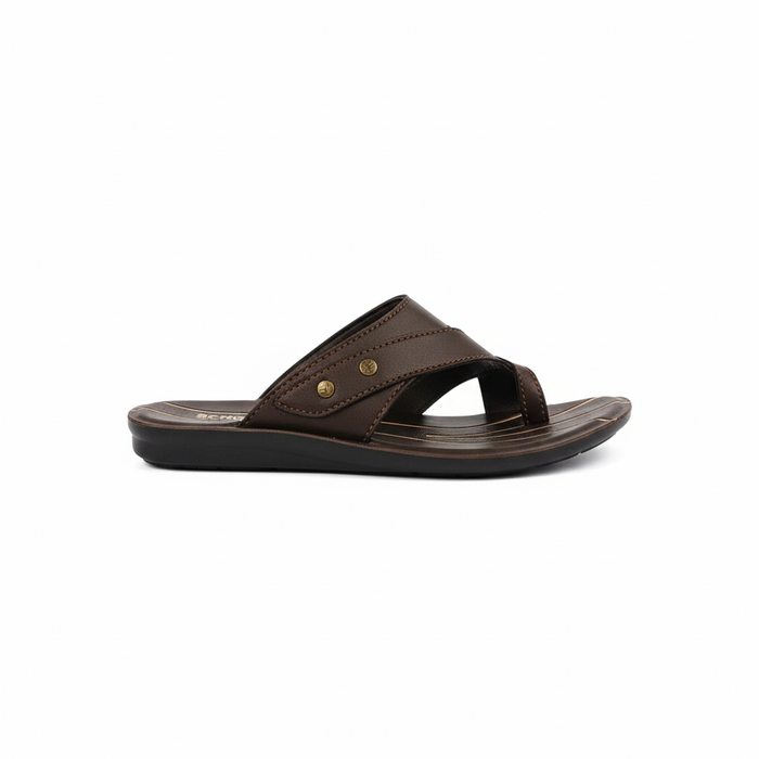 MEN SLIPPER MP-3304 BROWN