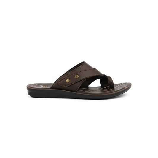 MEN SLIPPER MP-3304 BROWN