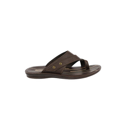 MEN SLIPPER MP-3304 BROWN