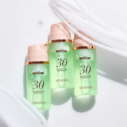 MENOKIN 30 Seconds Quick Bubble Mask Clear 95ml