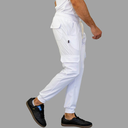 Men's 910 White Super Stretch Jogger Pants