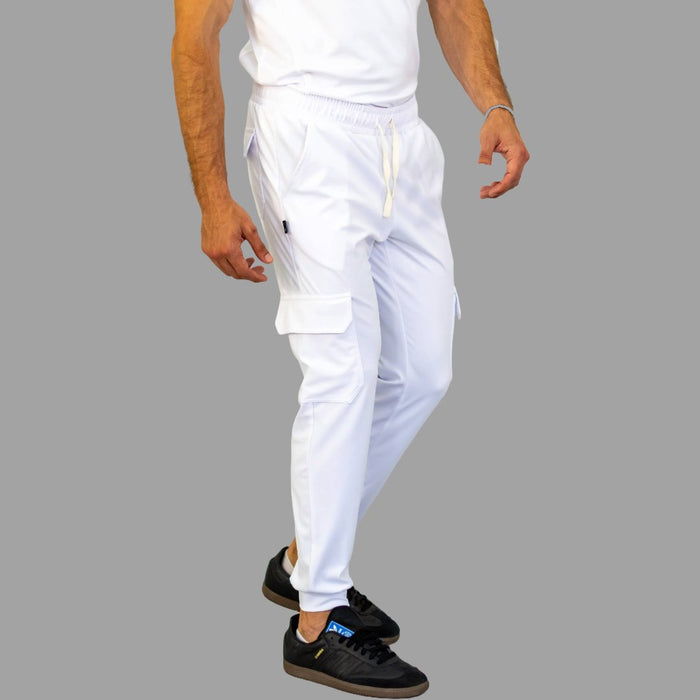 Men's 910 White Super Stretch Jogger Pants