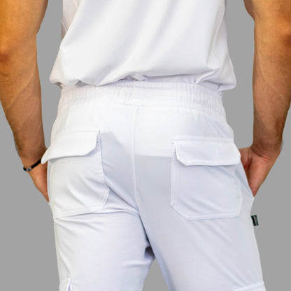 Men's 910 White Super Stretch Jogger Pants