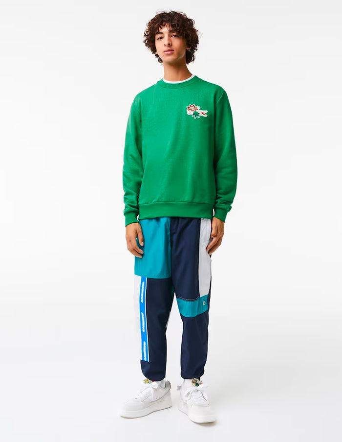 Men's Badge Organic Cotton Sweatshirt Green