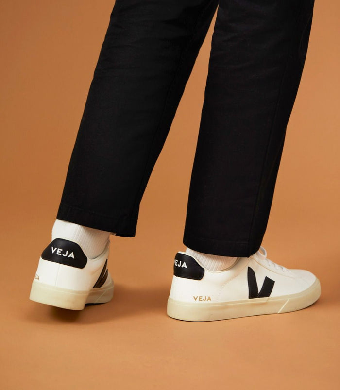 Men's Campo Chromefree Leather White Black