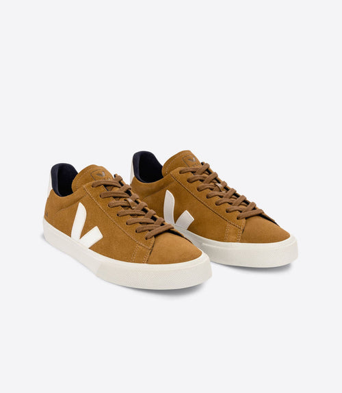 Men's Campo Suede Camel White
